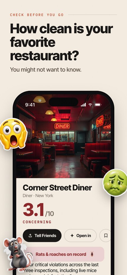 Spotless panel — How clean is your favorite restaurant?
